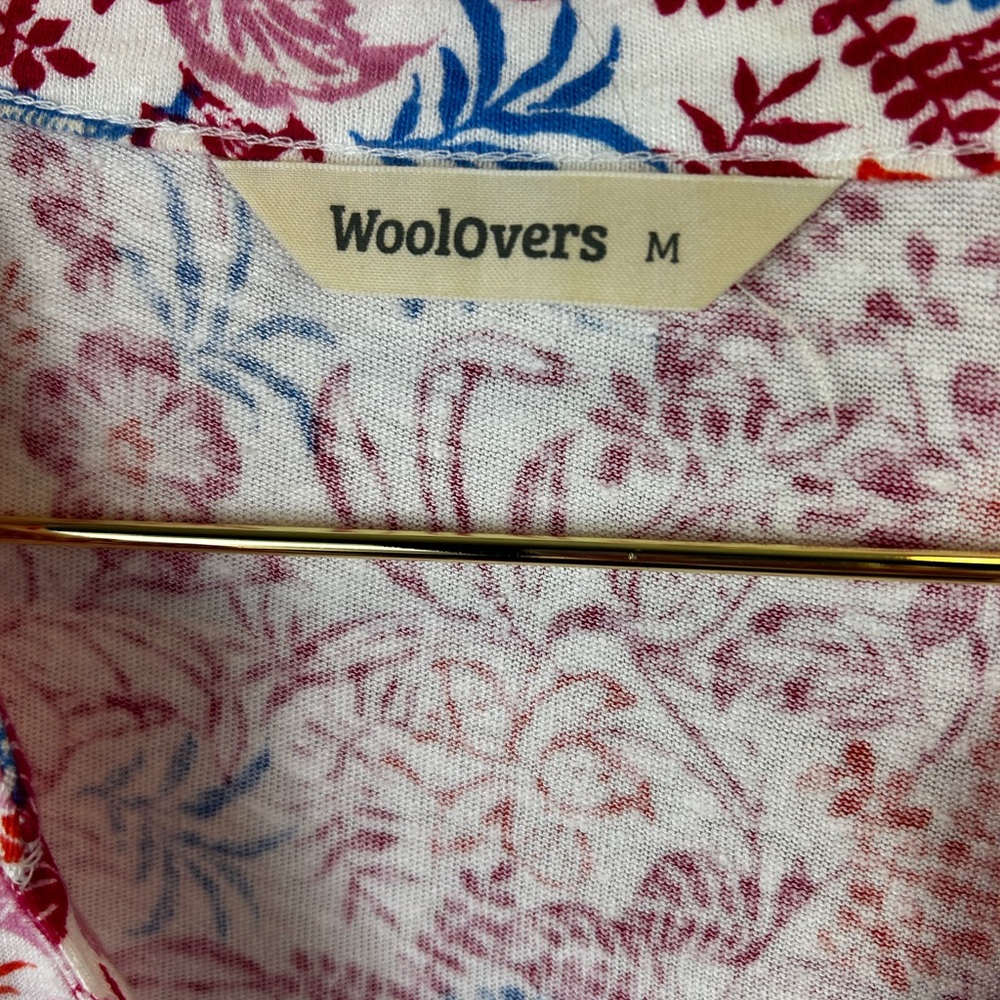 Woolovers linen blend floral women’s top - Picture 5 of 6